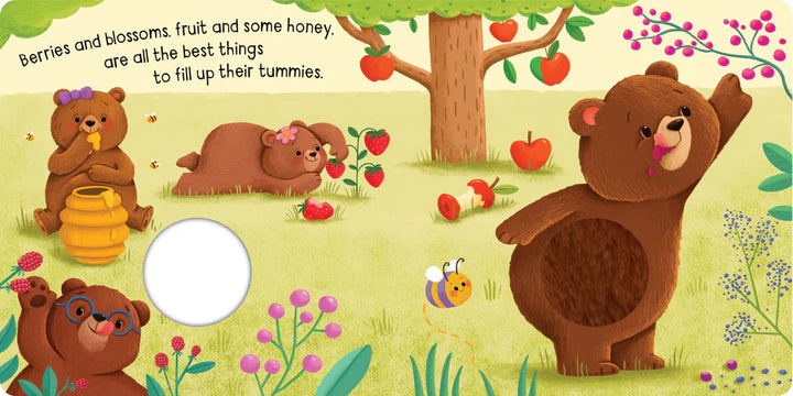 Squeaky Plush Board Book - Squeaky Little Bear