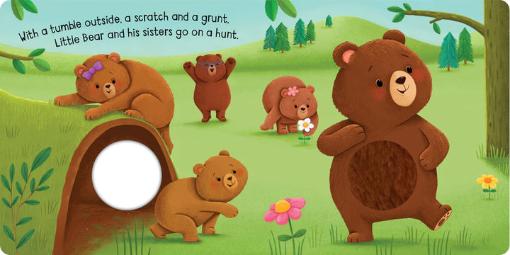 Squeaky Plush Board Book - Squeaky Little Bear