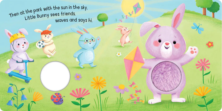 Squeaky Plush Board Book - Squeaky Little Bunny