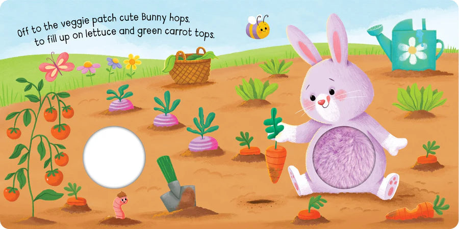 Squeaky Plush Board Book - Squeaky Little Bunny
