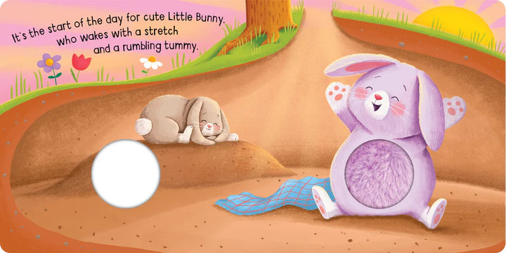 Squeaky Plush Board Book - Squeaky Little Bunny