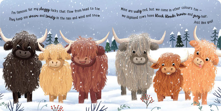 Story Time Padded Board Book - I Love Being a Highland Cow