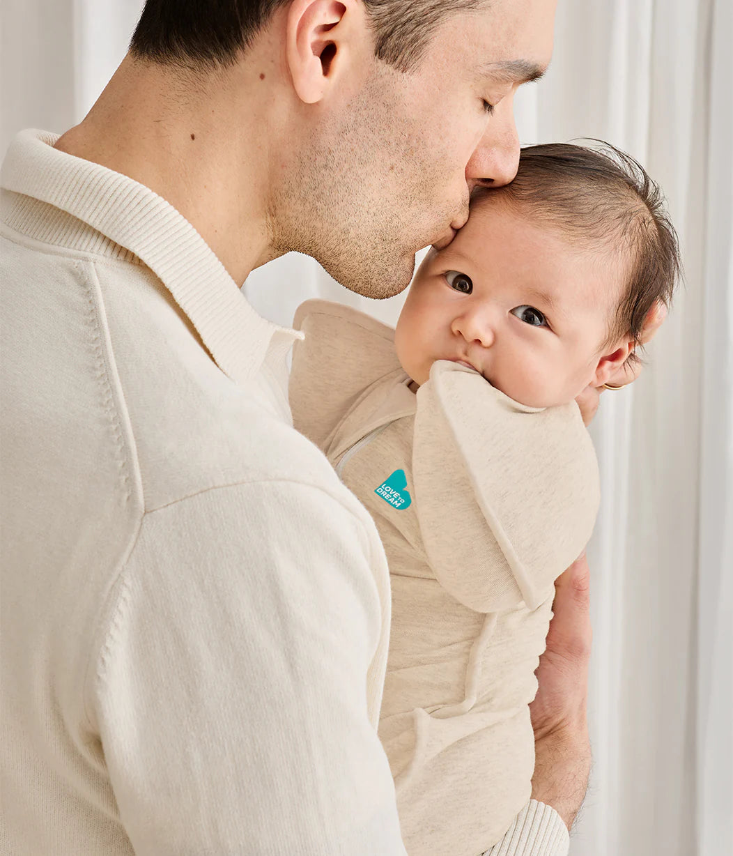 Love to Dream Swaddle Up™ Original Cotton 1.0 TOG - Oatmeal