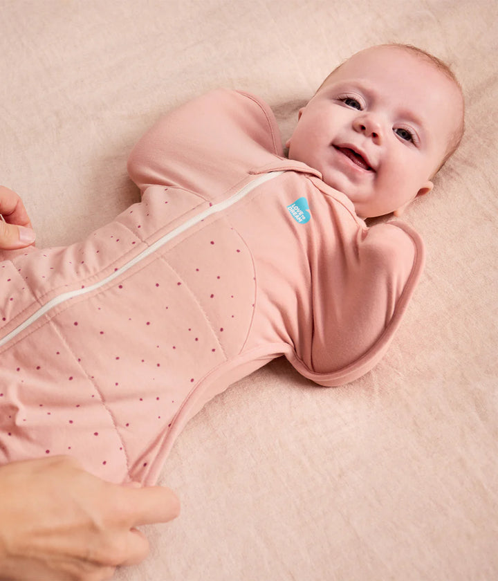 Love to Dream Swaddle Up™ Quilted Stretch Cotton 2.5 TOG - Rose Pebbles