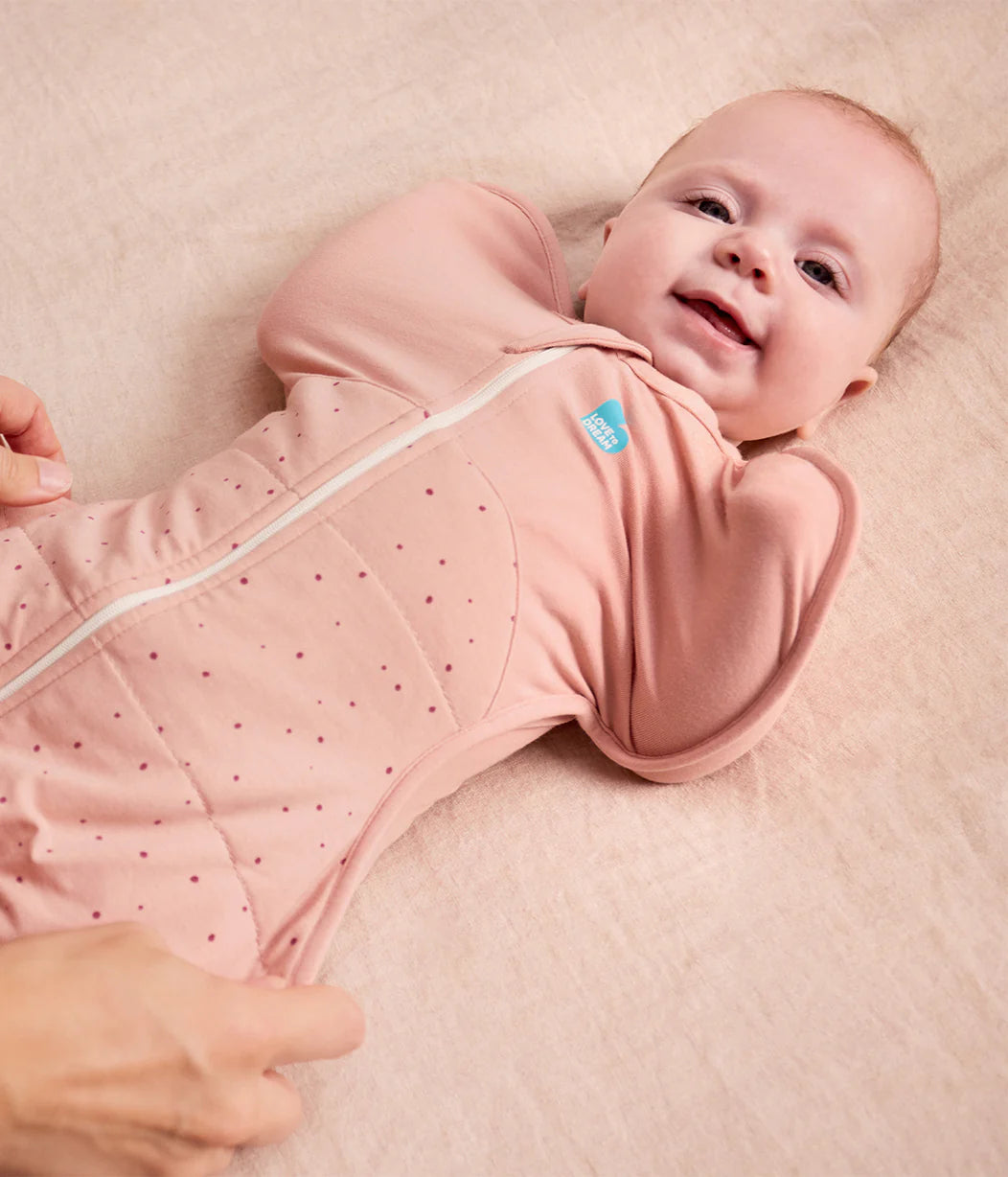 Love to Dream Swaddle Up™ Quilted Transition Bag 2.5 TOG - Rose Pebbles