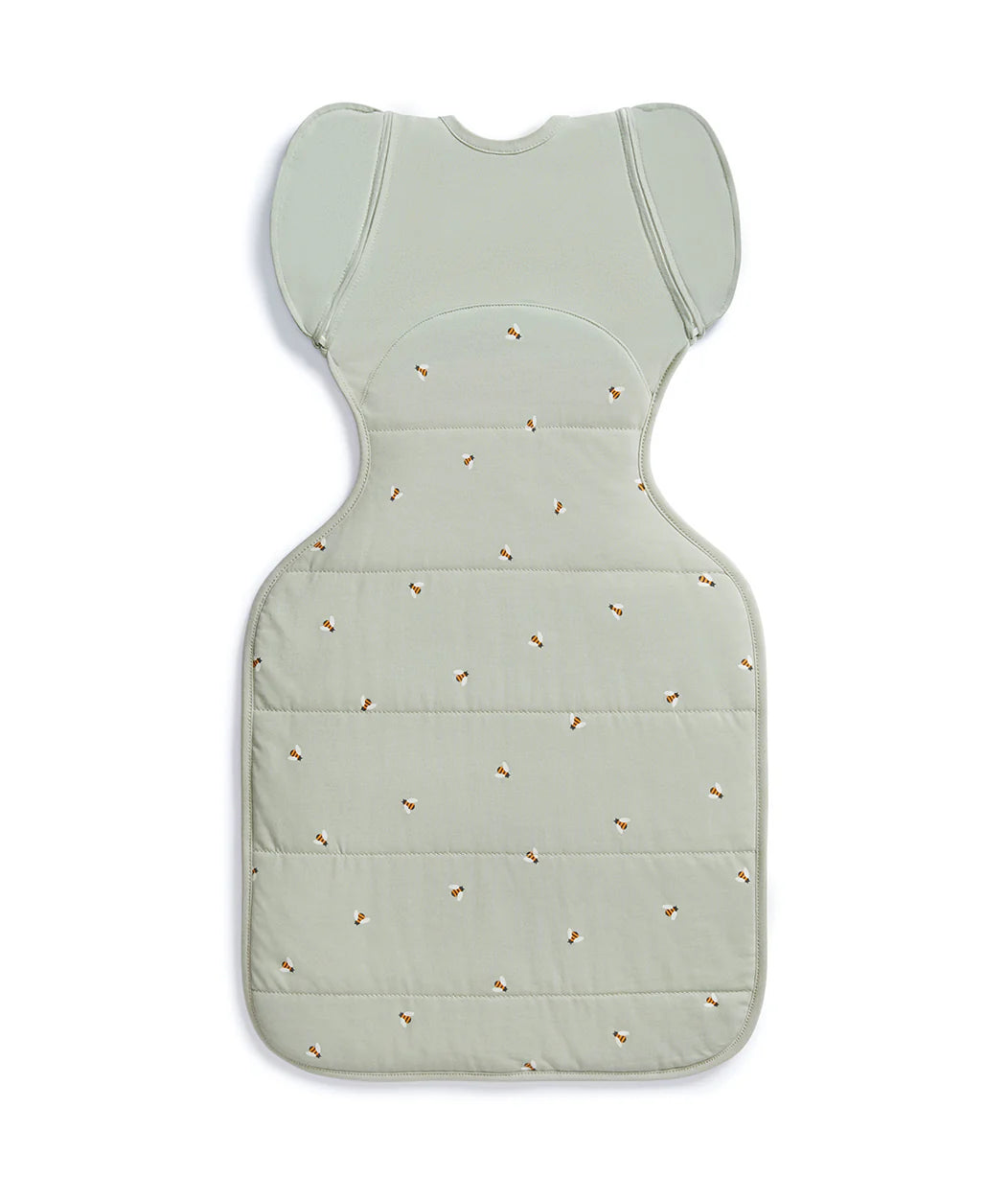 Love to Dream Swaddle Up™ Quilted Transition Bag 2.5 TOG - Olive Bees