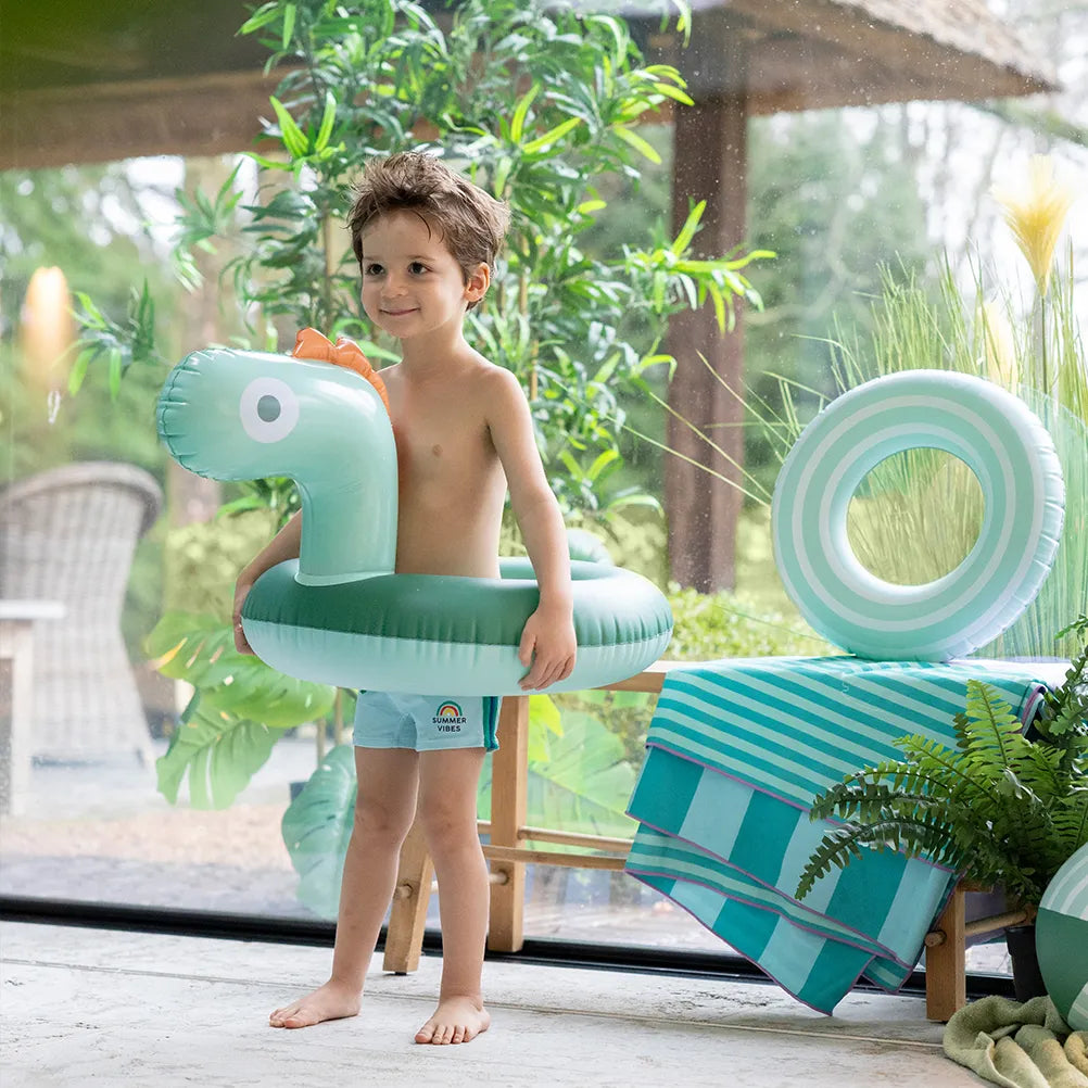 Quut Inflatable Swim Ring - Dino