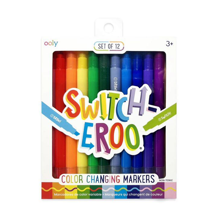 Switch-Eroo Colour Changing Markers - Set of 12