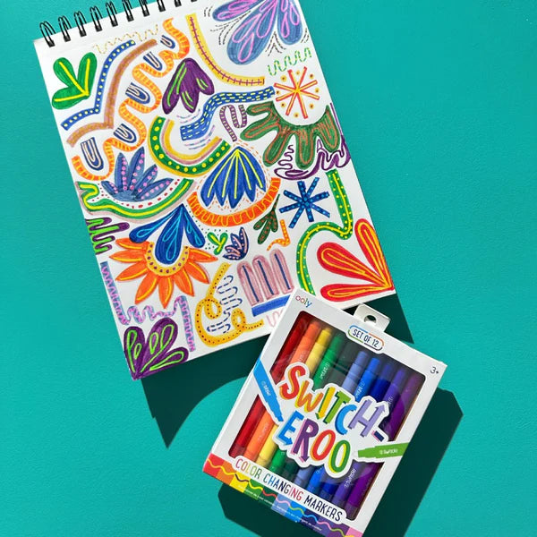Switch-Eroo Colour Changing Markers - Set of 12
