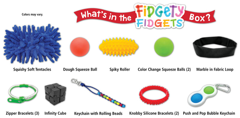 Fidget Box - 14 Assorted Sensory & Fidget Toys