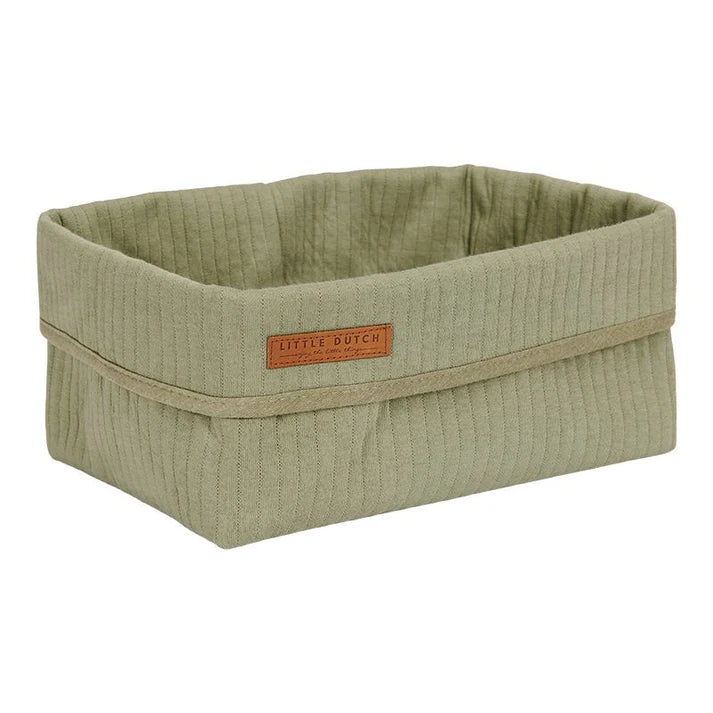 Little Dutch Large Storage Basket - Olive Green