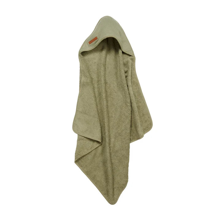 Little Dutch Hooded Towel - Olive Green