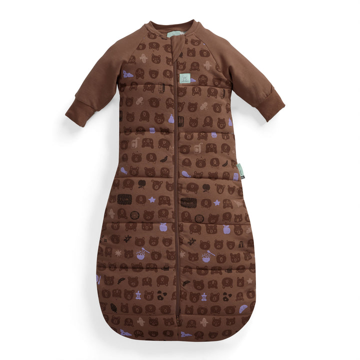 ergoPouch Jersey Long Sleeve Sleeping Bag TOG 3.5 - Teddy Bear Picnic
