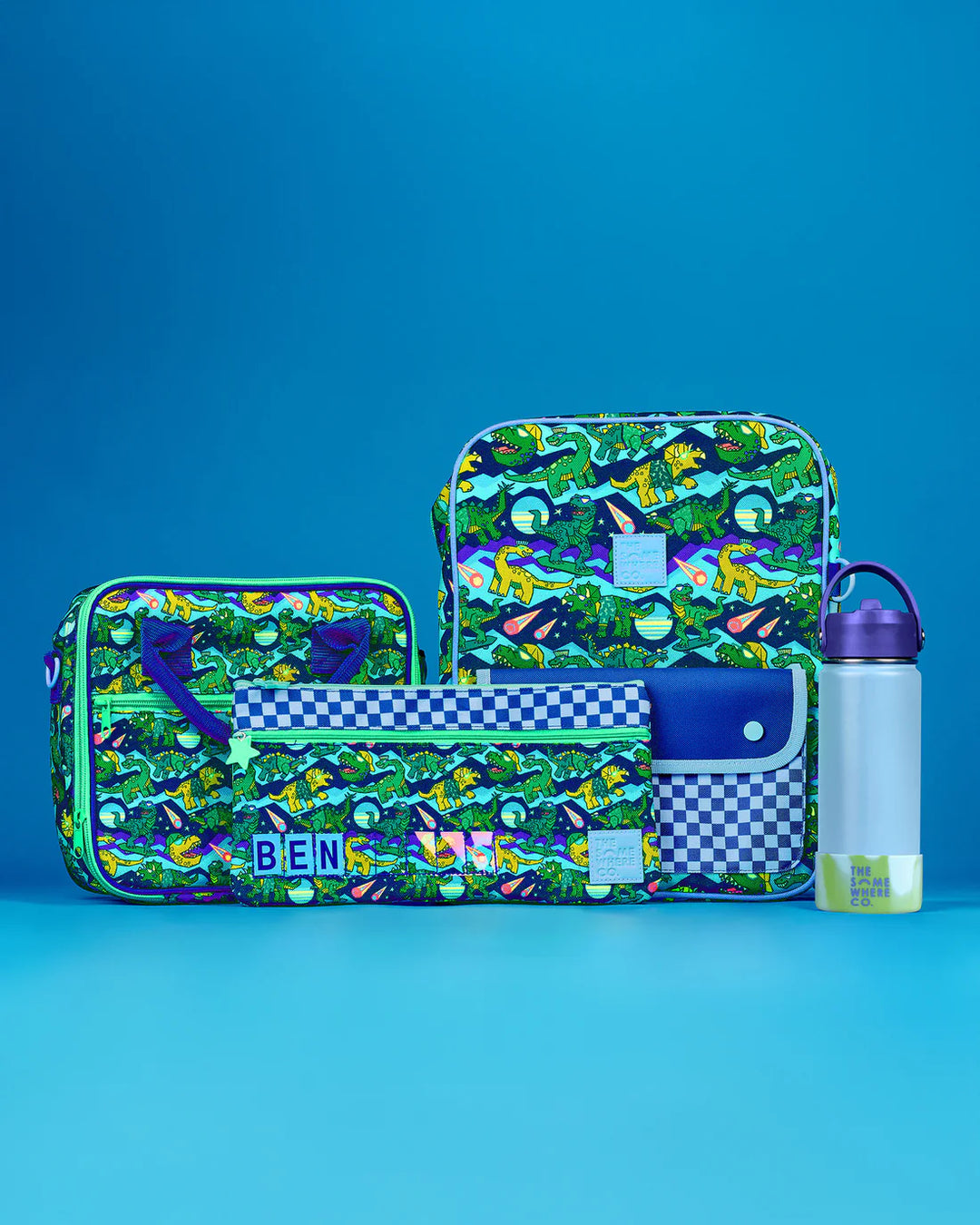The Somewhere Co Mini Lunch Case - Dino Rave
