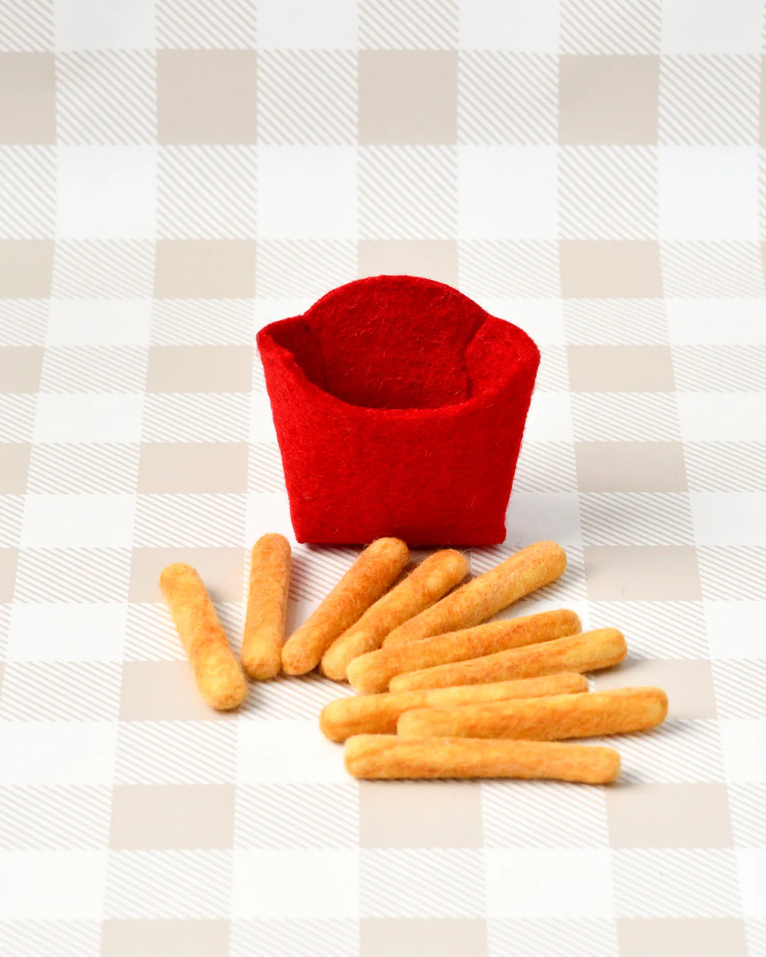 Fries in a Packet Felt Play Food