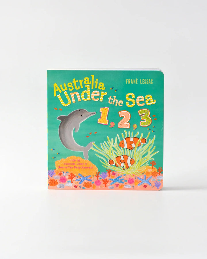 Australia Under The Sea 123 Board Book by Frané Lessac