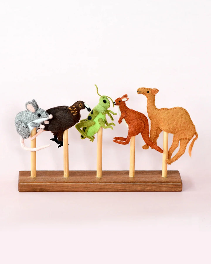 Australian Desert Animals Felt Puppet Set