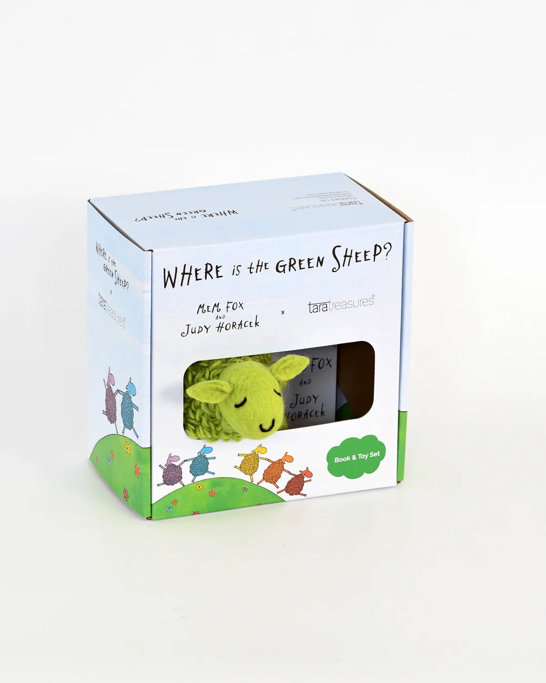 Where is the Green Sheep? Toy and Book Set