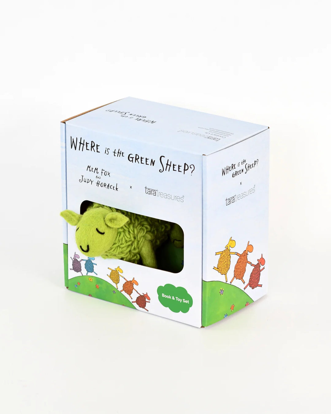 Where is the Green Sheep? Toy and Book Set
