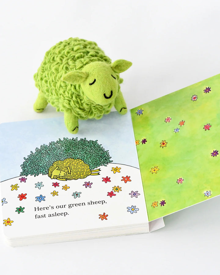 Where is the Green Sheep? Toy and Book Set