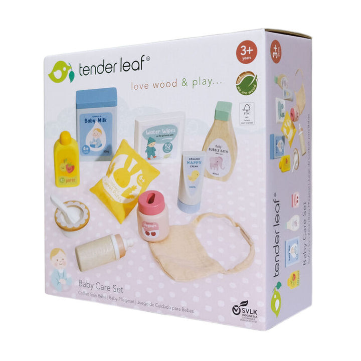 Tender Leaf Wooden Baby Care Set