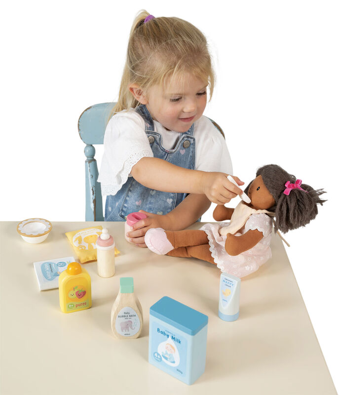 Tender Leaf Wooden Baby Care Set