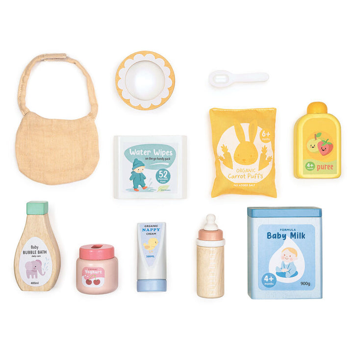 Tender Leaf Wooden Baby Care Set