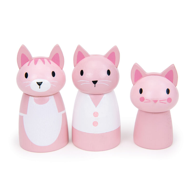 Tender Leaf Wooden Kitty's Milkshake Van Play Set