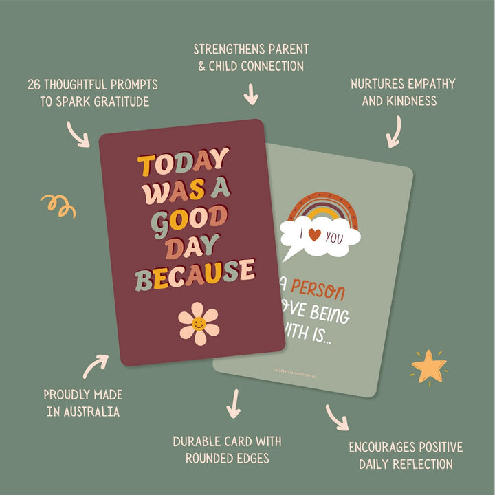 The Creative Sprout Gratitude Cards for Kids