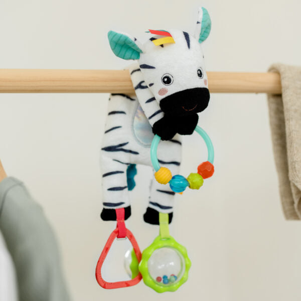 Fehn Bean Bag Sensory Zebra Toy