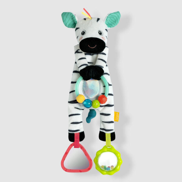 Fehn Bean Bag Sensory Zebra Toy