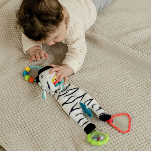 Fehn Bean Bag Sensory Zebra Toy