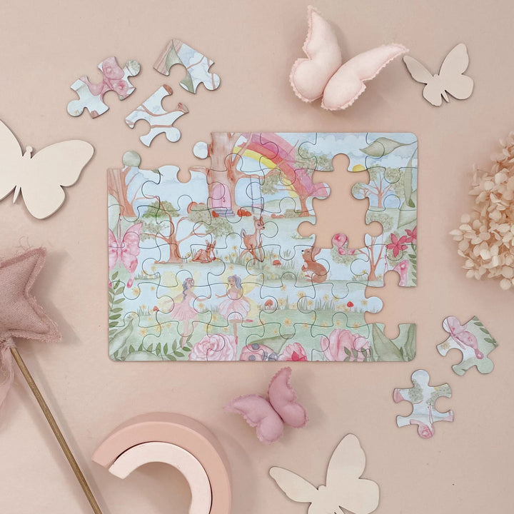 The Enchanted 36p Puzzle - Fairy Garden