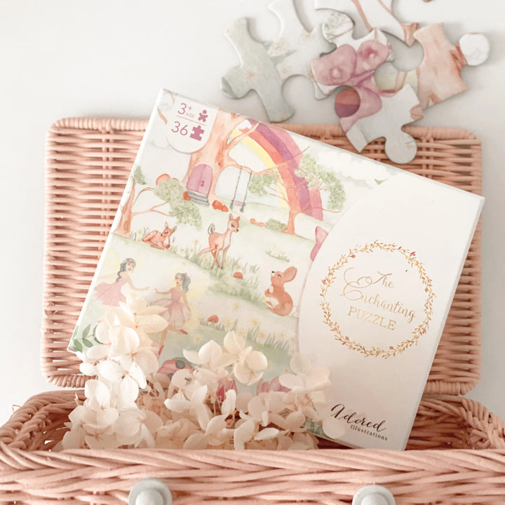 The Enchanted 36p Puzzle - Fairy Garden