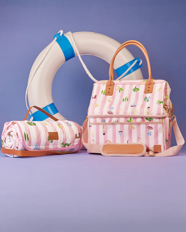 The Somewhere Co Cooler Bag - Boat Days