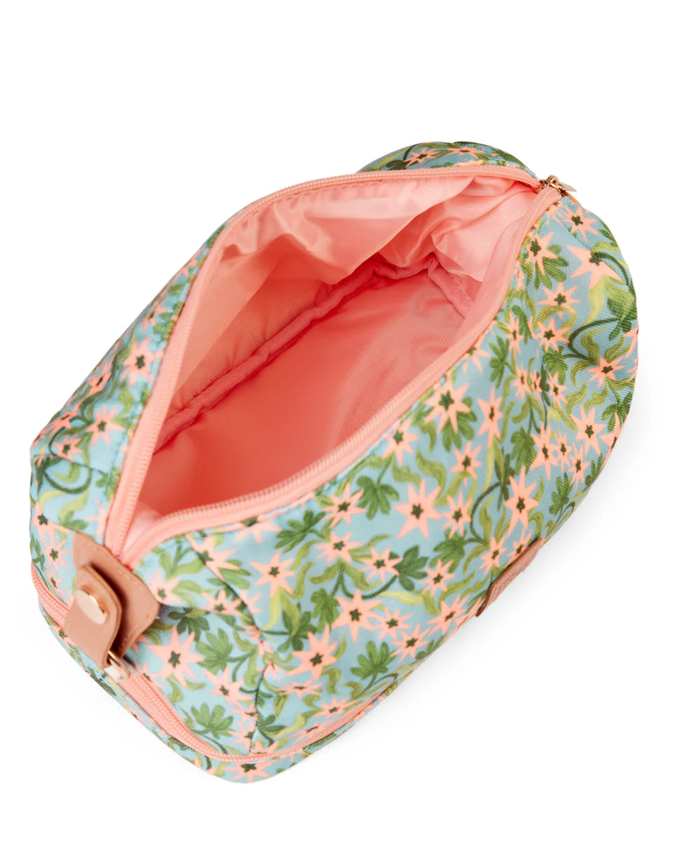 The Somewhere Co Cosmetic Bag -  Seaflower