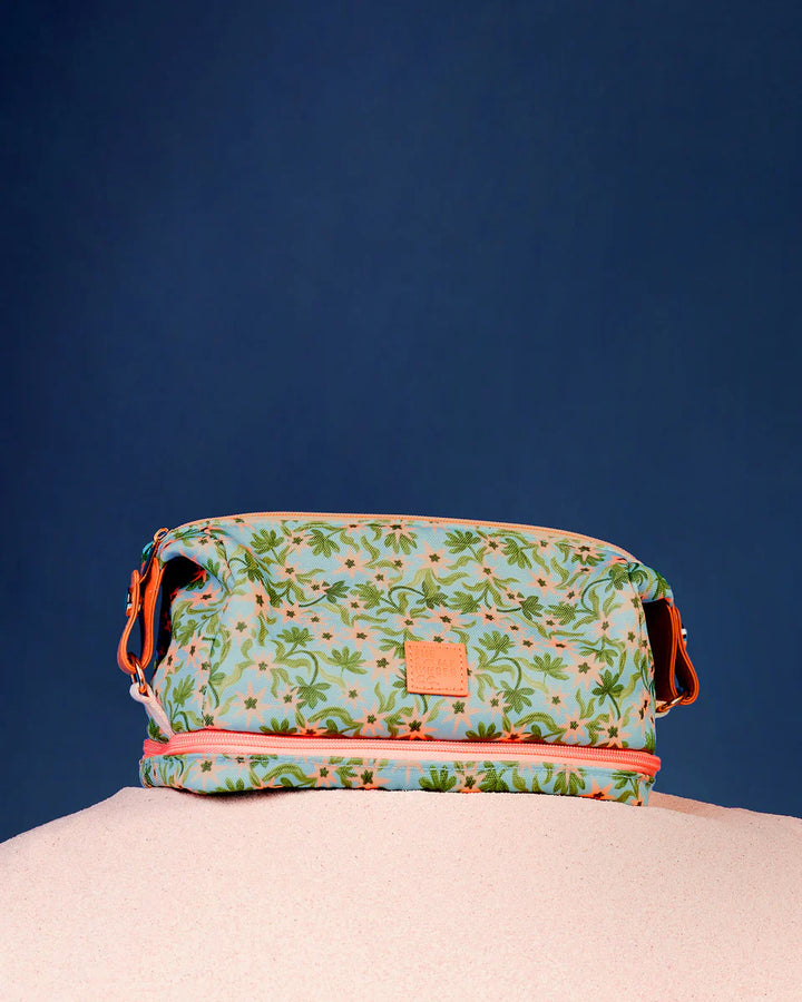 The Somewhere Co Cosmetic Bag -  Seaflower