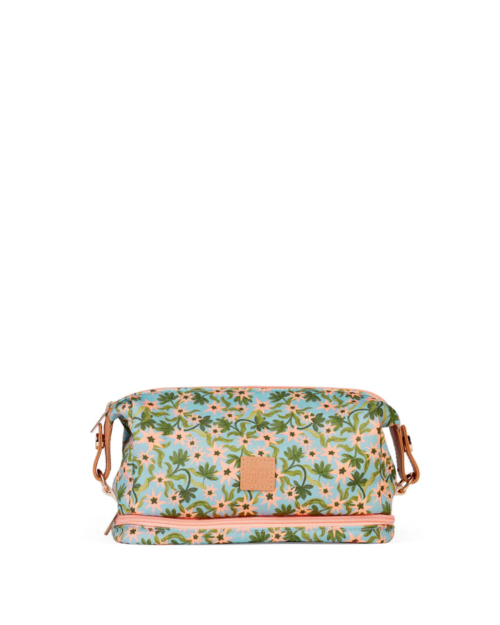 The Somewhere Co Cosmetic Bag -  Seaflower