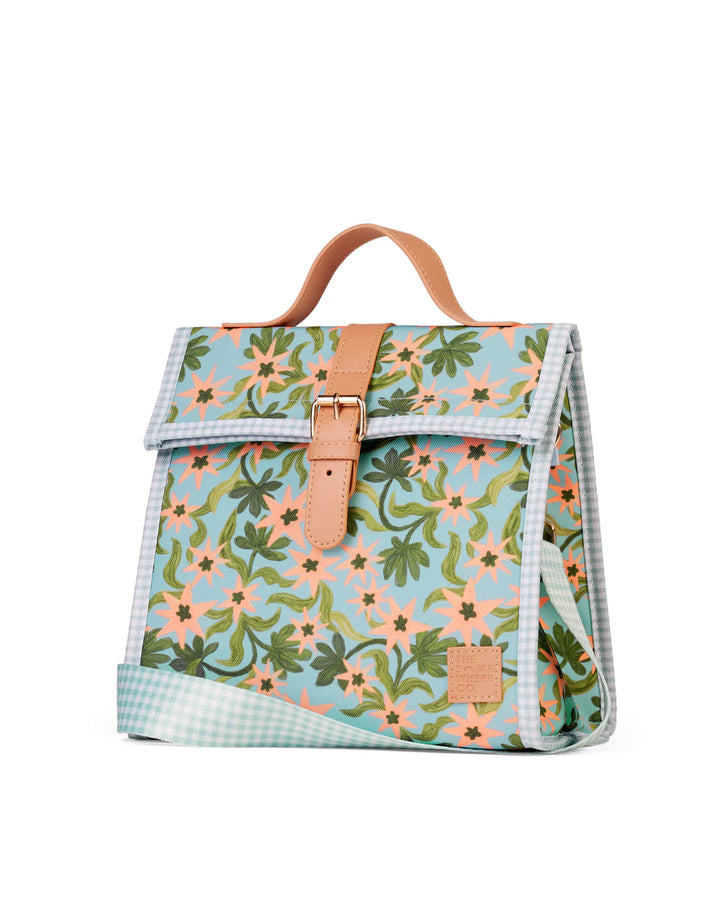The Somewhere Co Lunch Satchel - Seaflower
