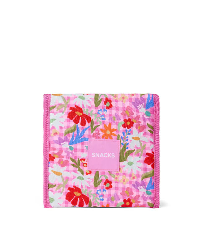 The Somewhere Co Reusable Snack Bag - Flowerburst