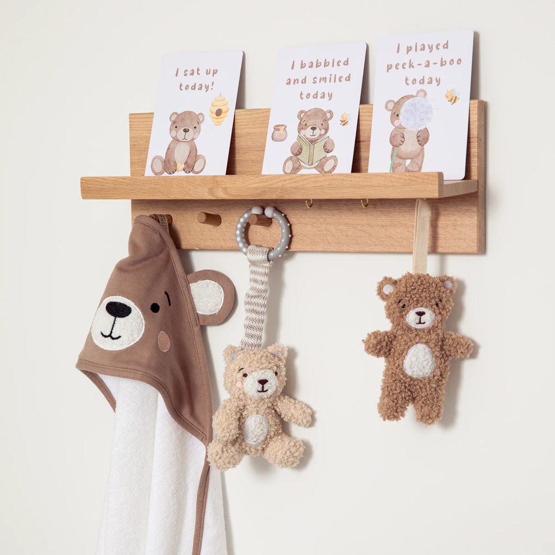 Cotton Hooded Towel - Cuddly Bear