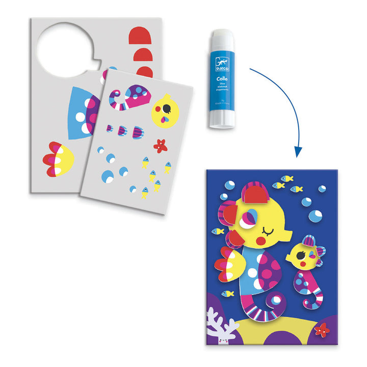 Djeco Seaside Delights Multi Craft Kit