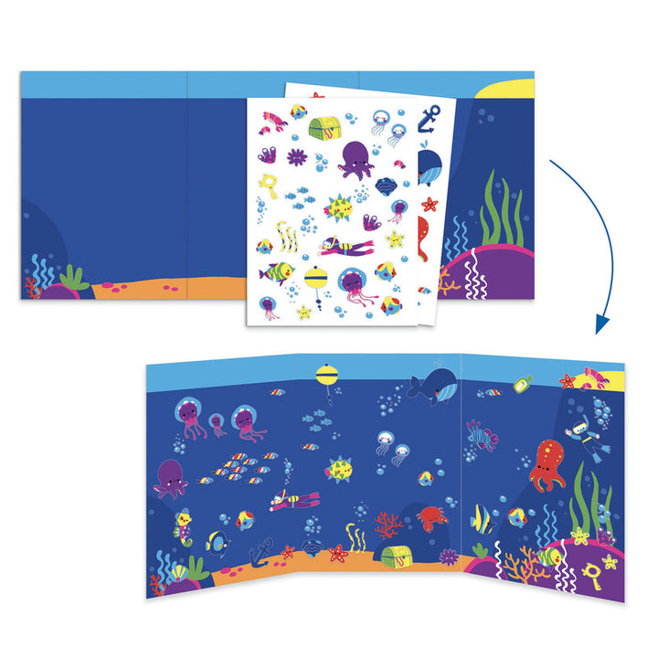 Djeco Seaside Delights Multi Craft Kit