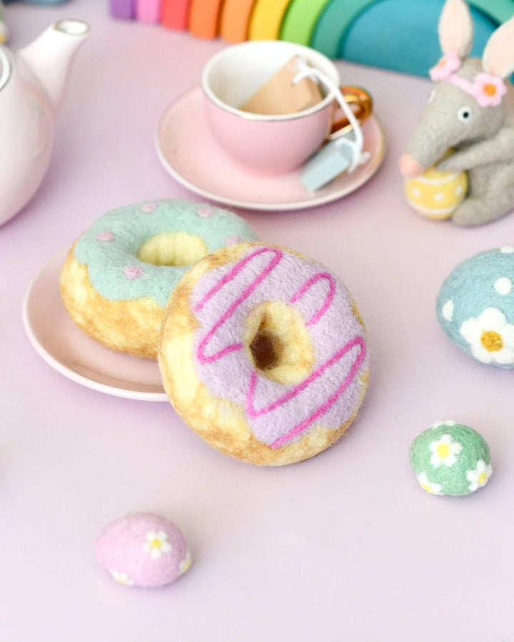 Pastel Donuts Felt Play Food