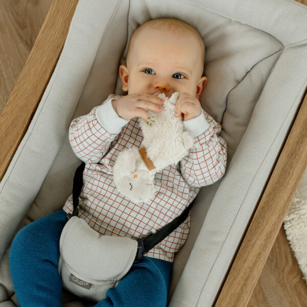 FehnNATUR Crinkle Sheep Sensory Toy