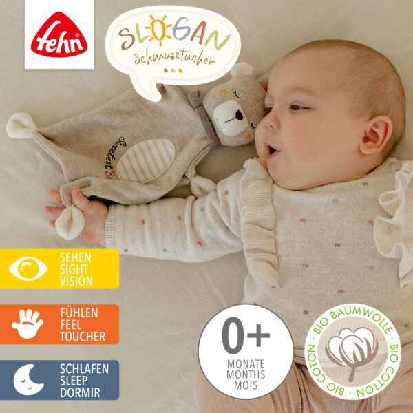 FehnNATUR "Sweetest Baby" Sensory Bear Comforter