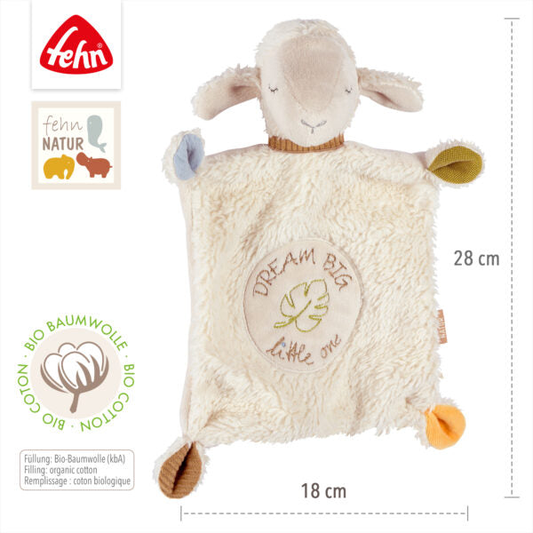 FehnNATUR "Dream Big" Sensory Sheep Comforter