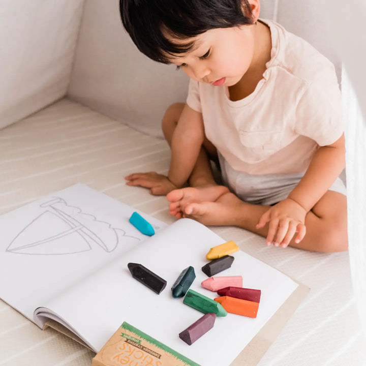 Honeysticks Triangle Beeswax Crayons 10 Pack
