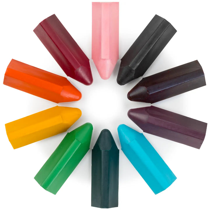 Honeysticks Triangle Beeswax Crayons 10 Pack