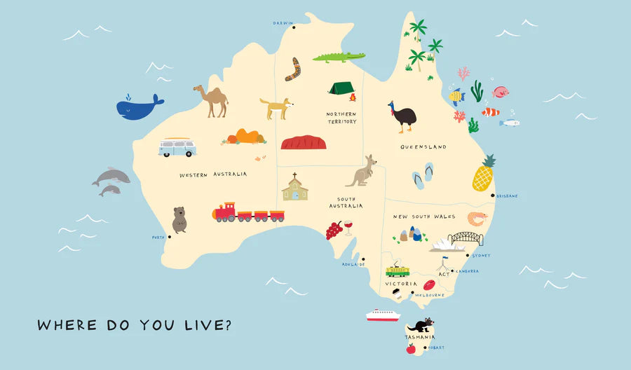 This is My Australia Hardcover Book